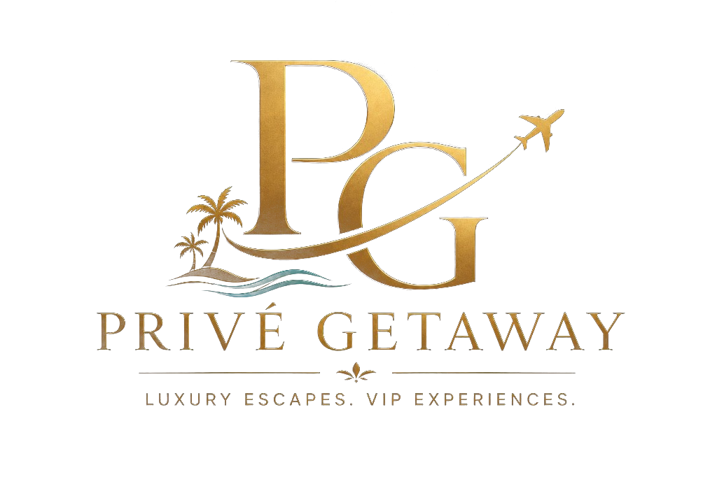 Privé Getaway brand mark